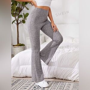 Shein gray flare leggings
